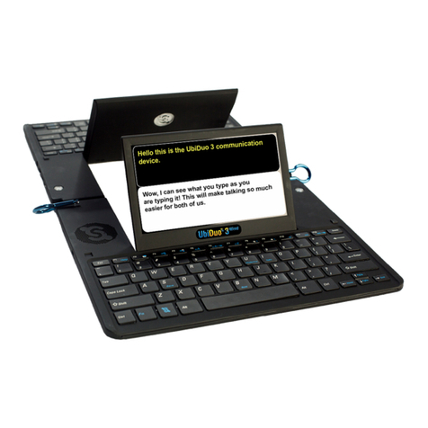 sComm UbiDuo 3 SGD user manual