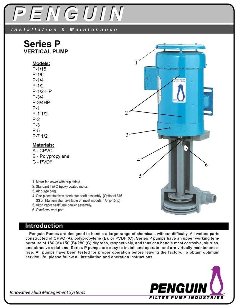 Penguin P Series Maintenance and service guide
