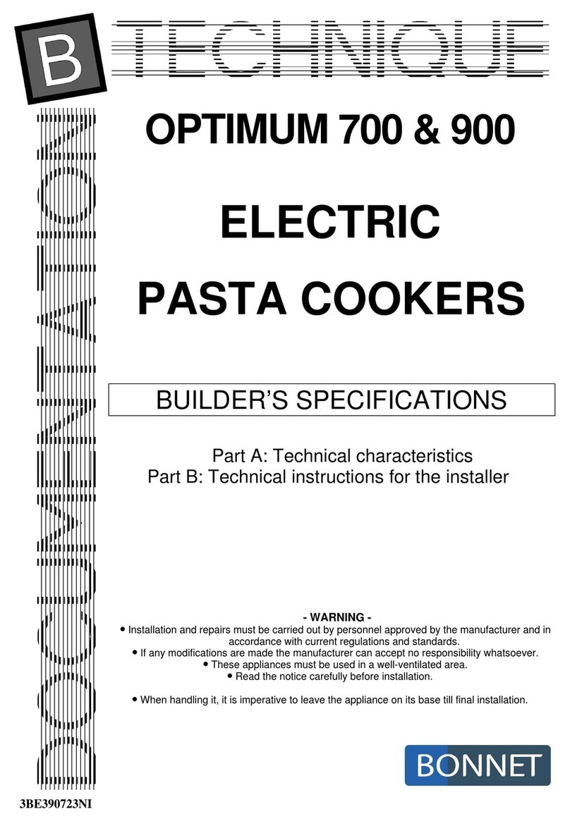 Bonnet OPTIMUM 700 quick start guide
