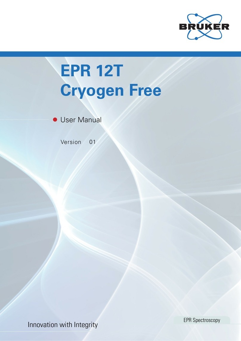 Bruker EPR 12T Cryogen Free User manual