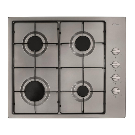 CDA HG6001SS Quick start guide