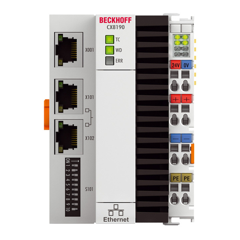 Beckhoff CX8190 manual