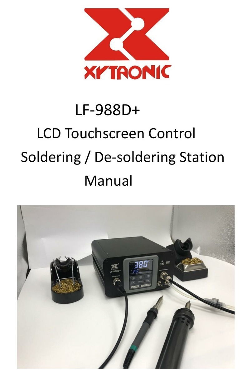 Xytronic LF-988D+ manual