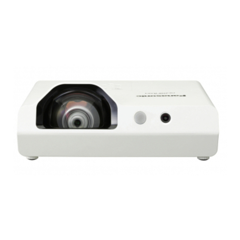 Panasonic PT-TW371RD Operating instructions