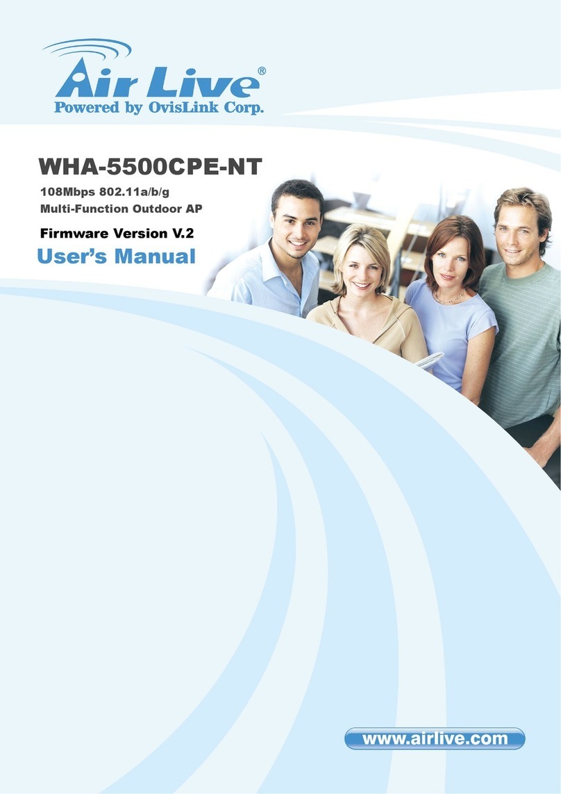 AirLive WHA-5500CPE-NT User manual AirLive WHA-5500CPE-NT User manual