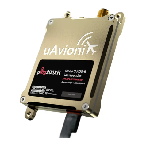 uAvionix ping200XR User and installation guide uAvionix ping200XR User and installation guide