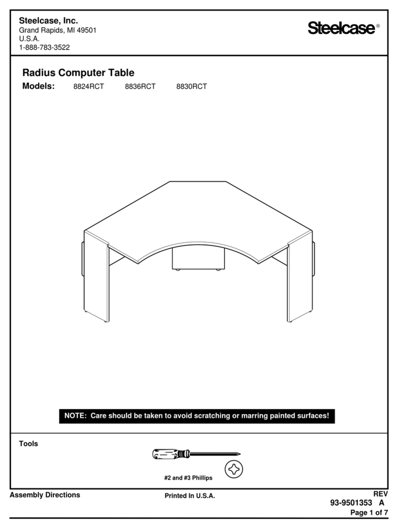 Steelcase 8824RCT manual