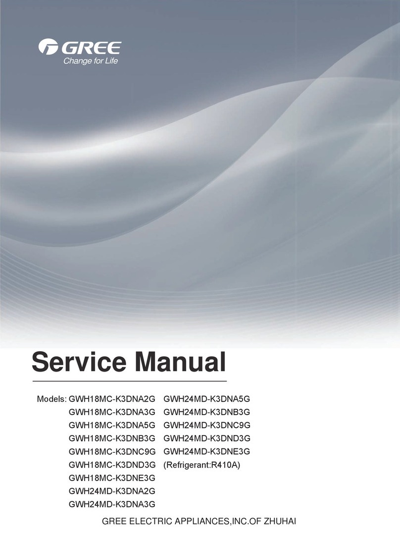 Gree GWH18MC-K3DNA2G User manual