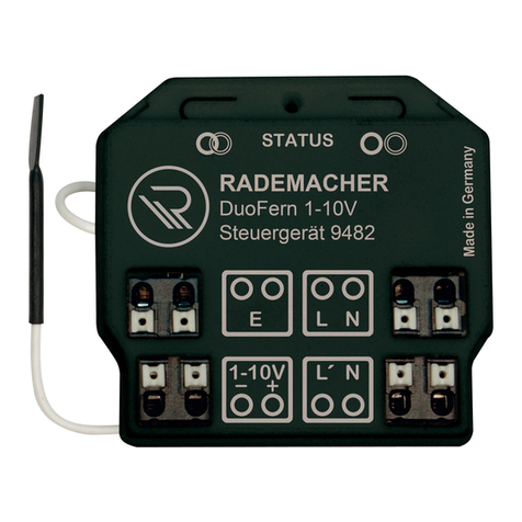 RADEMACHER DuoFern 9482 instruction manual