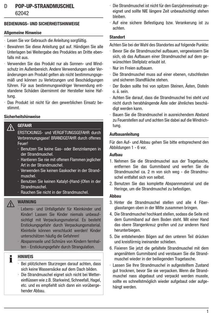 Haushalt International 62042 Directions for use and safety instructions