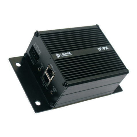 Louroe Electronics IF-PX Installation and operating instructions