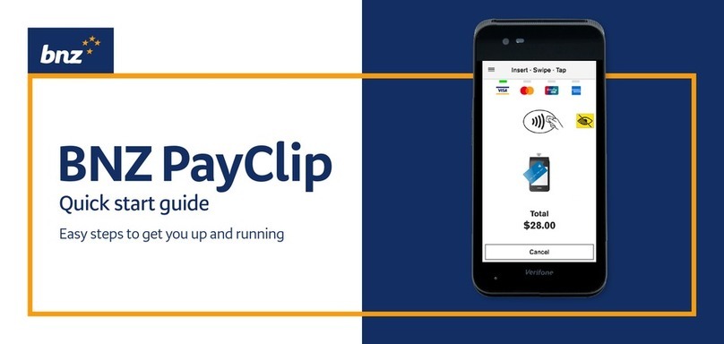 bnz PayClip User manual