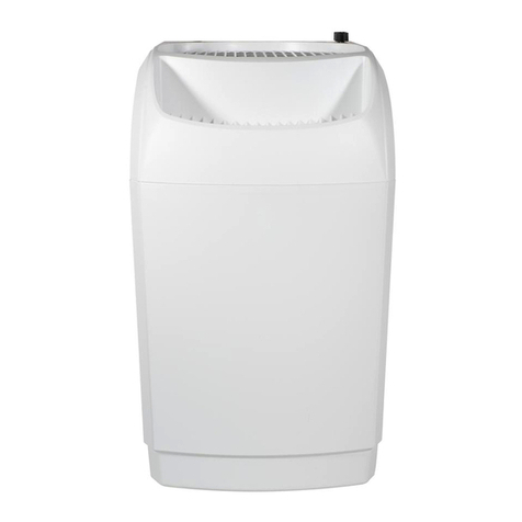 Aircare SPACE SAVER 836000HB User manual