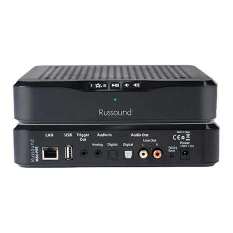 Russound MBX-PRE Product guide