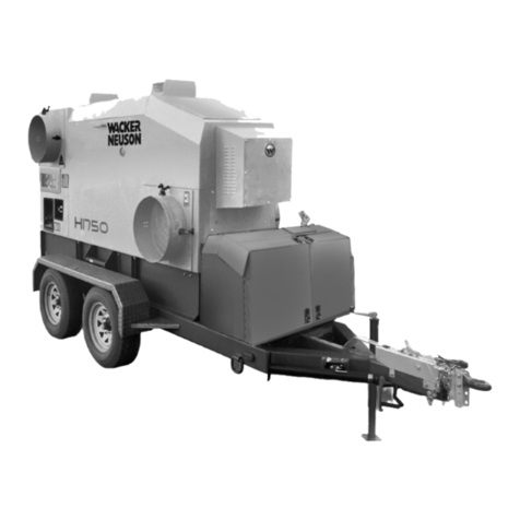 Wacker Neuson HI750 Series User manual