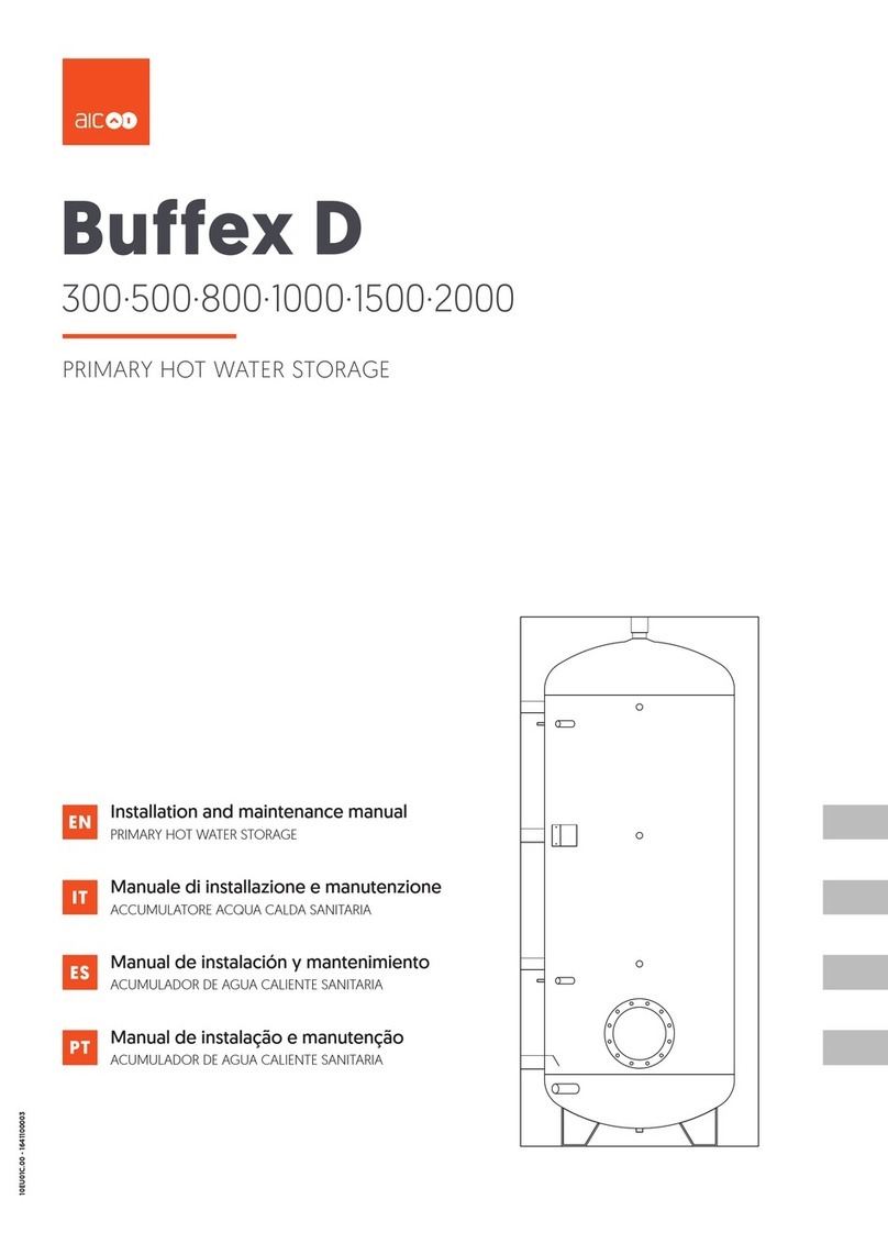 AIC Buffex D 300 Installation and maintenance manual