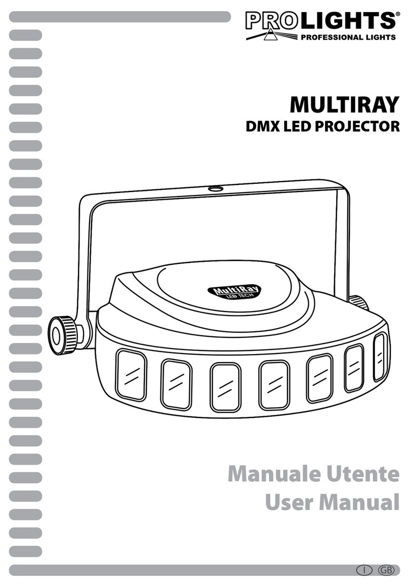 ProLights MULTIRAY user manual