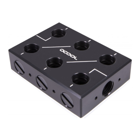 Alphacool ES Distro Plate C2 User manual