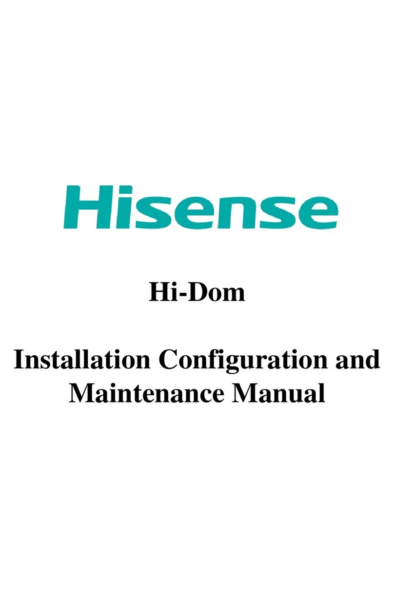 Hisense Hi-Dom Installation, Configuration and Maintenance Manual Hisense Hi-Dom Installation, Configuration and Maintenance Manual