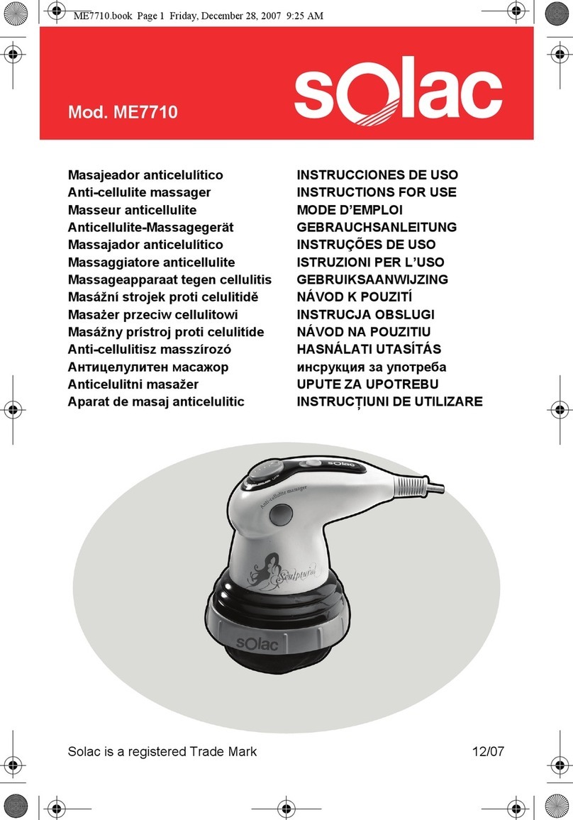 SOLAC ME7710 Instructions for use