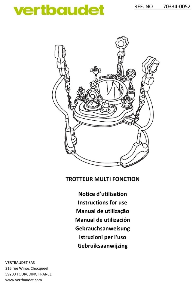 VERTBAUDET 70334-0052 Instructions for use