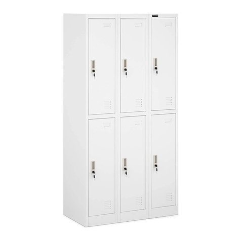 Fromm&Starck METAL LOCKER STAR MCAB 32 User manual