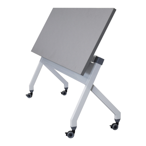 Open Plan Systems TRAINING TABLE User manual Open Plan Systems TRAINING TABLE User manual