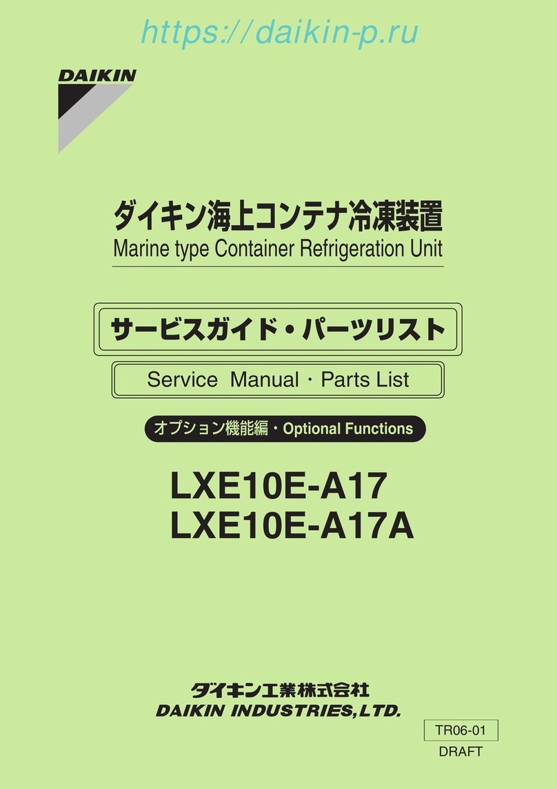 Daikin LXE10E-A17 Troubleshooting guide