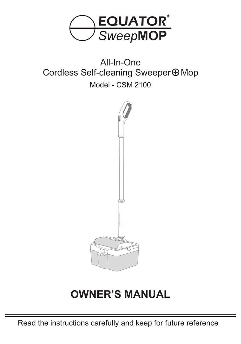 Equator CSM 2100 owner's manual