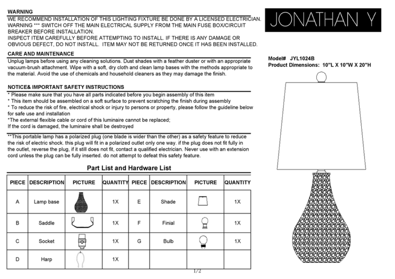 JONATHAN Y JYL1024B manual