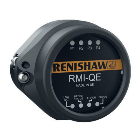 Renishaw RMI-QE User manual
