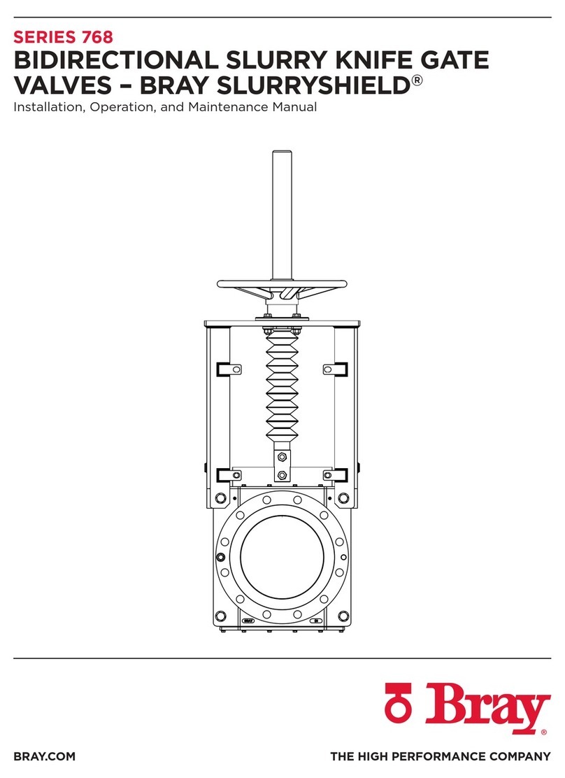 Bray 768 Series User manual Bray 768 Series User manual