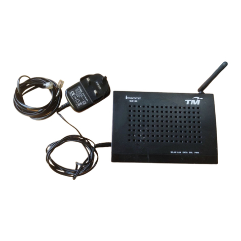 INNACOMM W3100 user manual