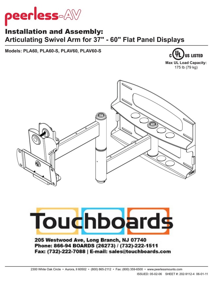peerless-AV PLA60 Guide