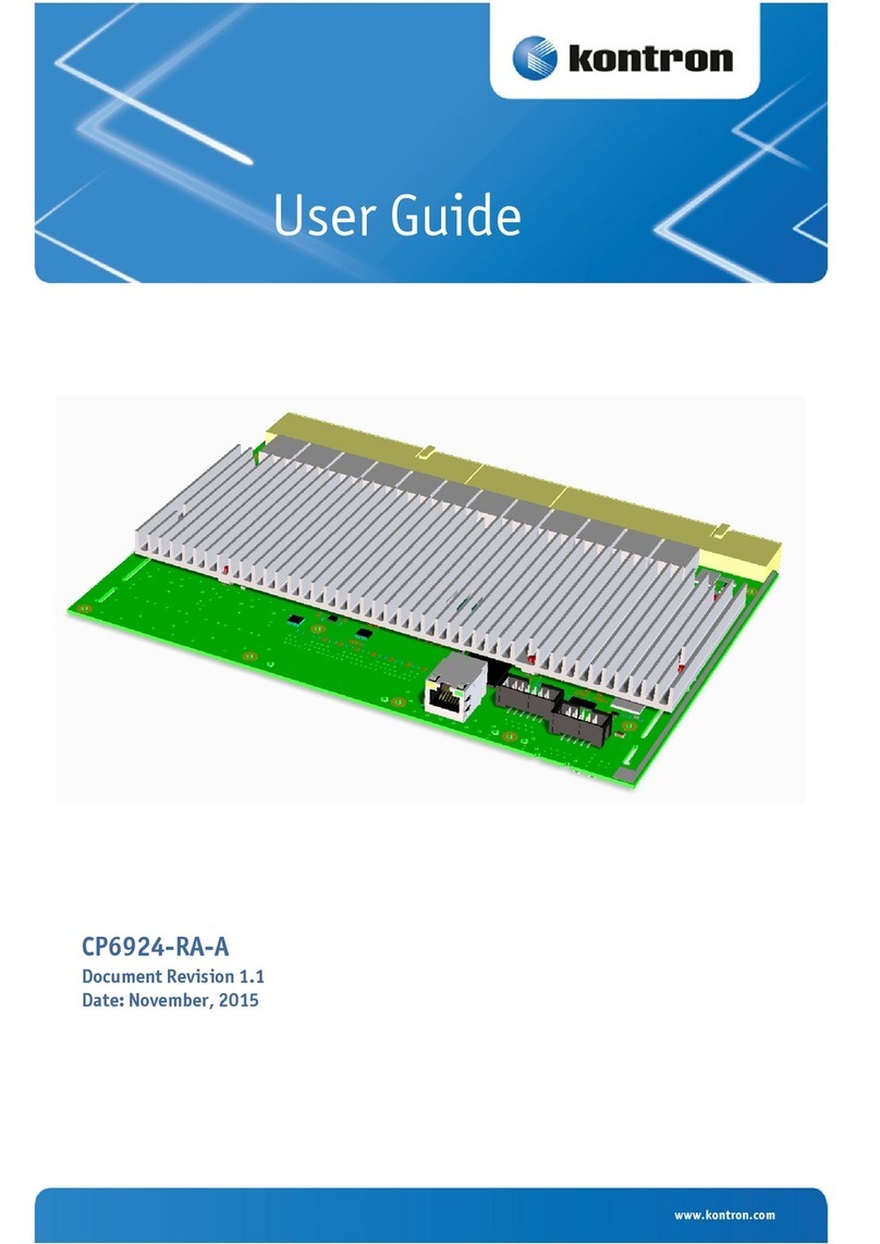 Kontron CP6924-RA-A user guide