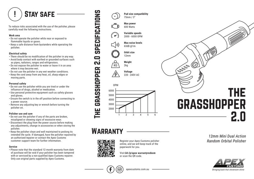 APEX Customs GRASSHOPPER 2.0 User manual