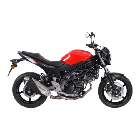 Suzuki SV 650 2016 User manual
