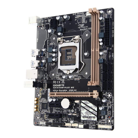 Gigabyte GA-X150M-PLUS WS user manual