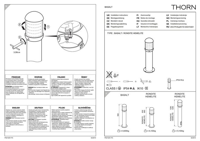 Thorn BASALT User manual