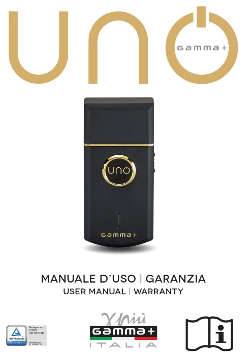 Gamma Piu Gamma+ Uno User manual and warranty