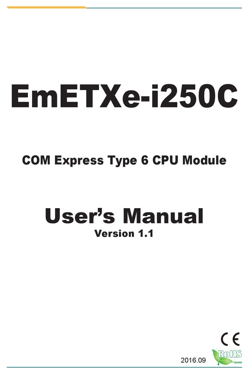Arbor Technology EmETXe-i250C user manual