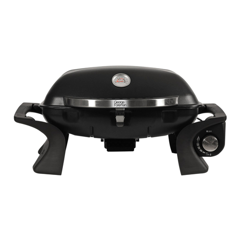 George Foreman GFSBBQ1 Maintenance and service guide
