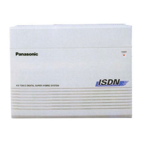 Panasonic KX-TD612NE Service manual