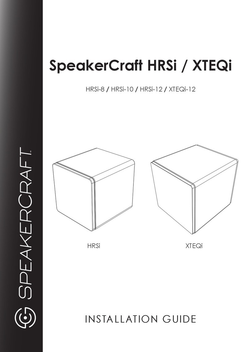 Nortek Control SpeakerCraft HRSi installation guide