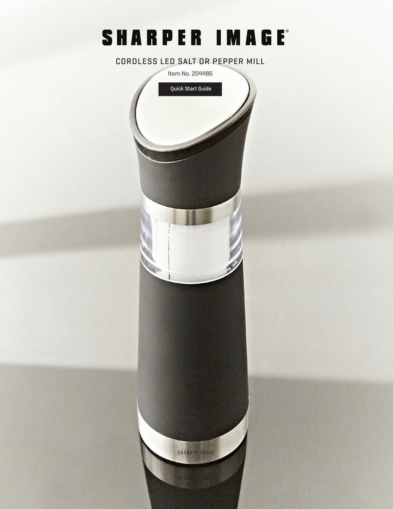 Sharper Image 204486 quick start guide