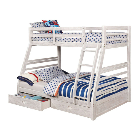 Furniture of America CM-BK588 Assembly instructions