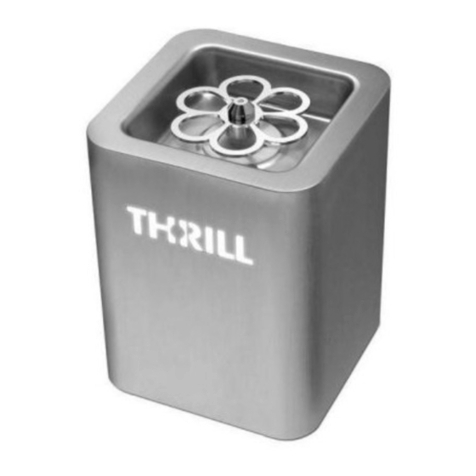 THRILL VORTEX F1-PRO User and maintenance manual THRILL VORTEX F1-PRO User and maintenance manual