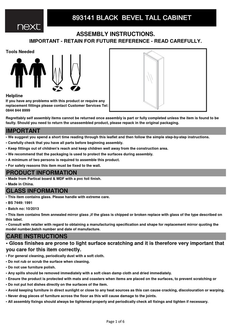 Next 893141 User manual Next 893141 User manual