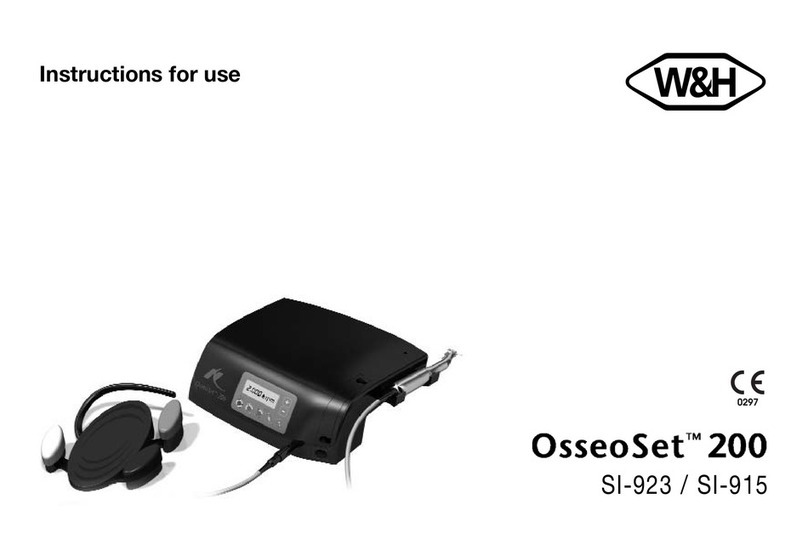W&H OsseoSet 200 Instructions for use