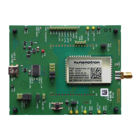 Nanotron Technologies swarm bee LE V2 DK+ user guide Nanotron Technologies swarm bee LE V2 DK+ user guide